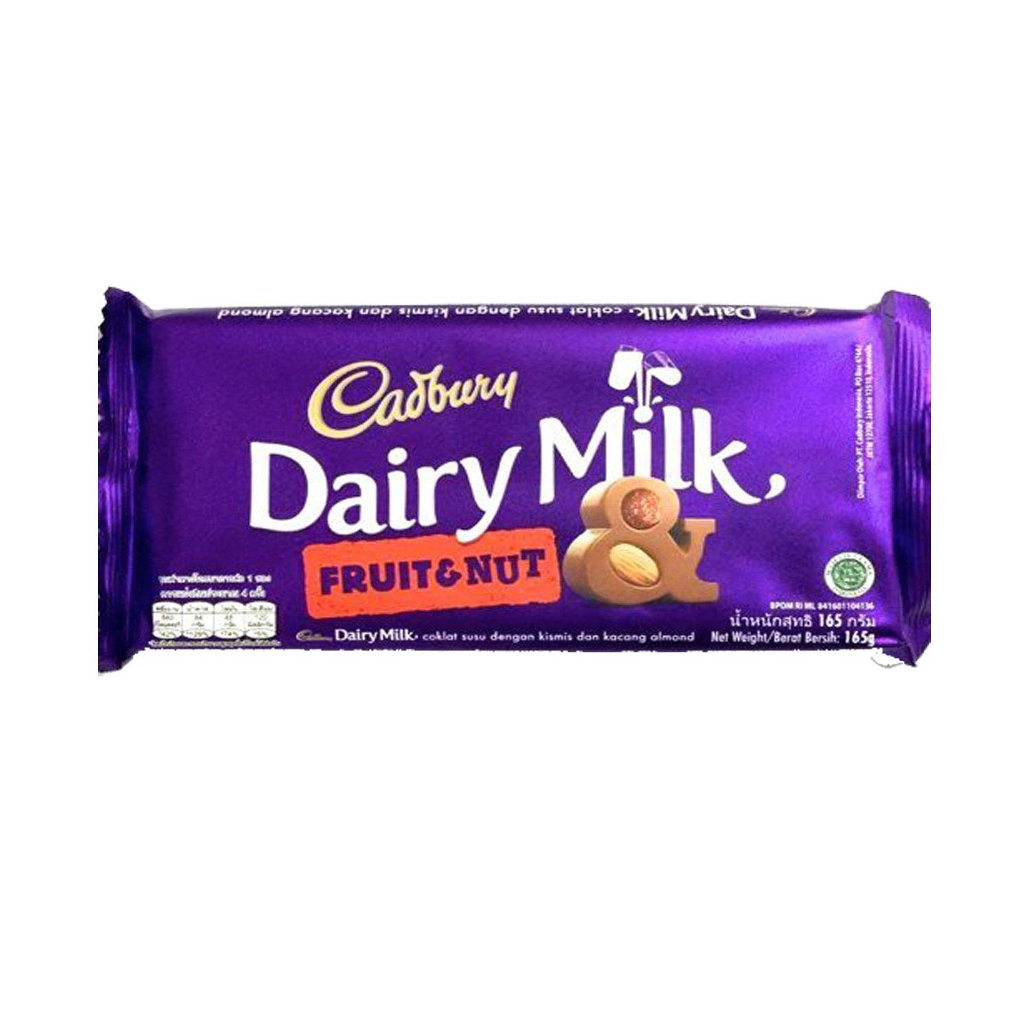 Dairy Milk Fruit And Nut"